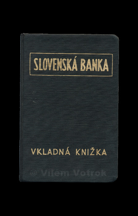 Slovenská banka – Vkladná knižka