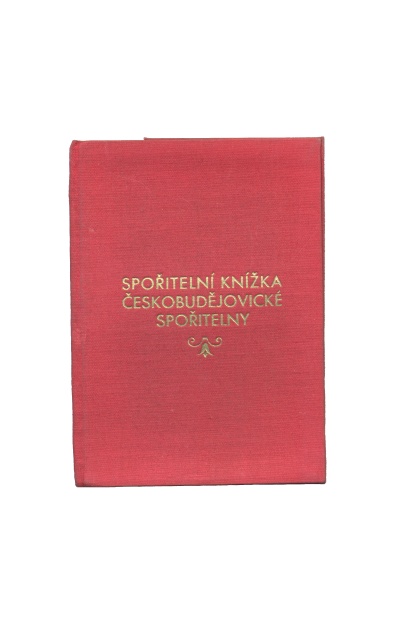 Českobudějovická spořitelna Spořitelní knížka 234
