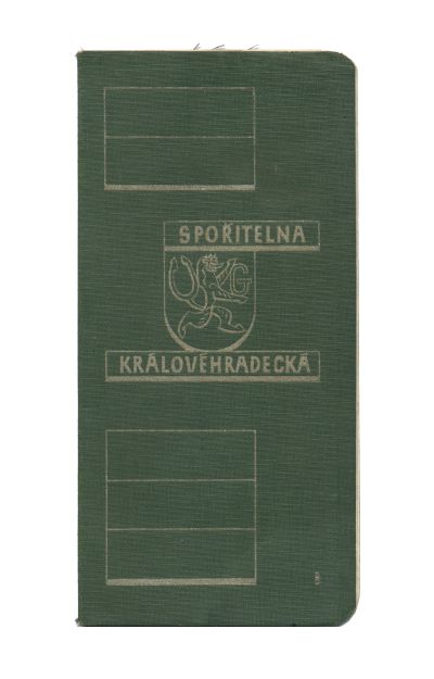 сберегательная книжка Hradec Králové - синяя