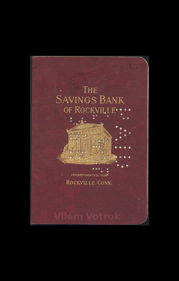 The savings Bank of Rockville - Cберегательная книжка