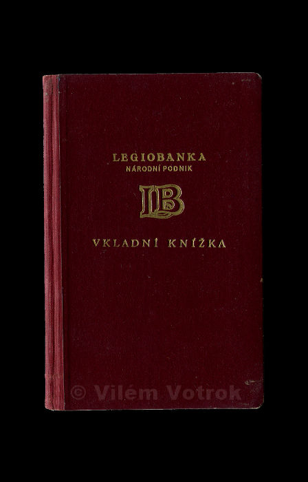 Vkladní knížka národní podnik Legiobanka 463