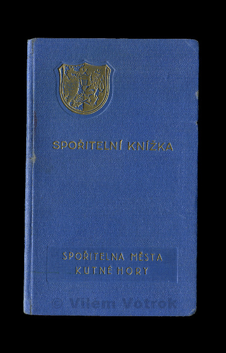 Sparkassenbuch der Kuttenberger Sparkasse