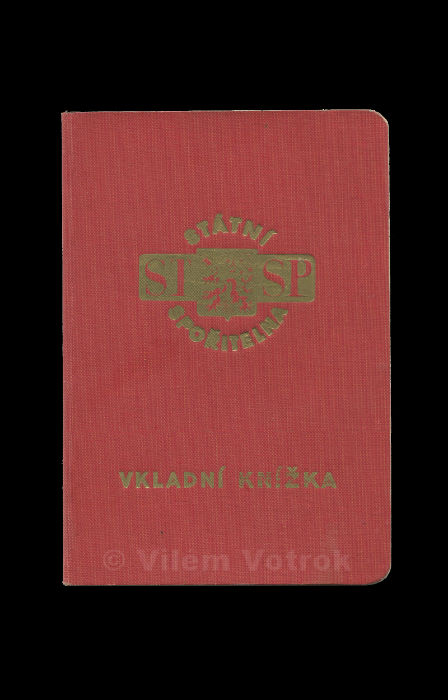 Česká státní spořitelna STSP vkladní knížka 623