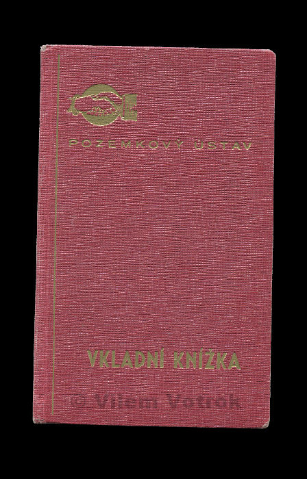 Cберегательная книжка Pozemkový ústav v Olomouci 629