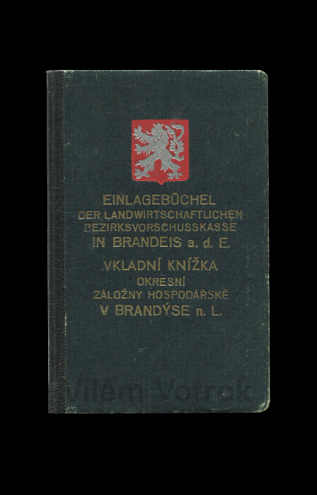 District credit union in Brandys nad Labem savingsbook 787