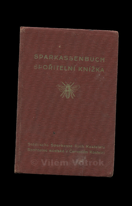 Sparkassenbuch Städtische Sparkasse Roth-Kosteletz Sparbuch