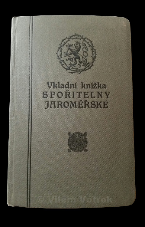 Städtische Sparkasse in Jaromer Sparkassenbuch 1314