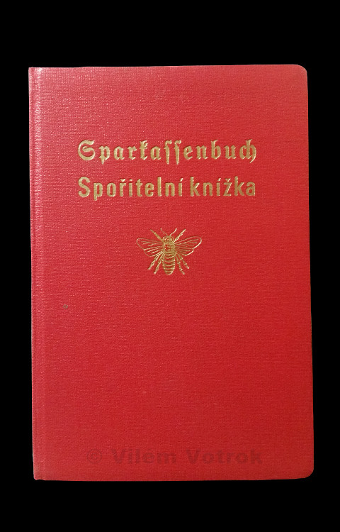 Sparkasse der Stadt Chotzen Sparkassenbuch 1329
