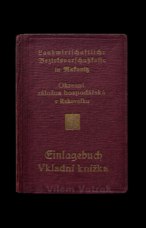 District credit union in Rakovnik savingsbook 1341